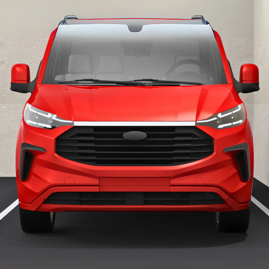 Ford Transit Custom MK2: Front Canards Gloss Black 24+