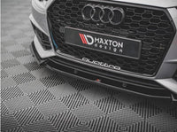 Audi A4 B9 Gloss Black Maxton Front Splitter 2015-2019