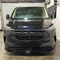 Ford Transit Custom MK2: Gloss Black V2 Style Front Splitter 24+