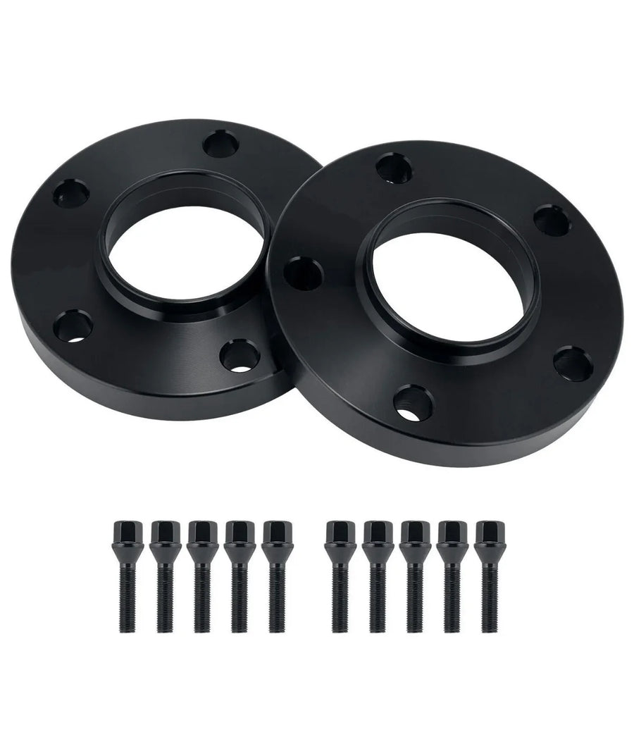 BMW 1 Series F20/F21 Black Alloy Wheel Spacers & Bolts (2011-2019)