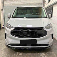 Ford Transit Custom MK2: Gloss Black V2 Style Front Splitter 24+
