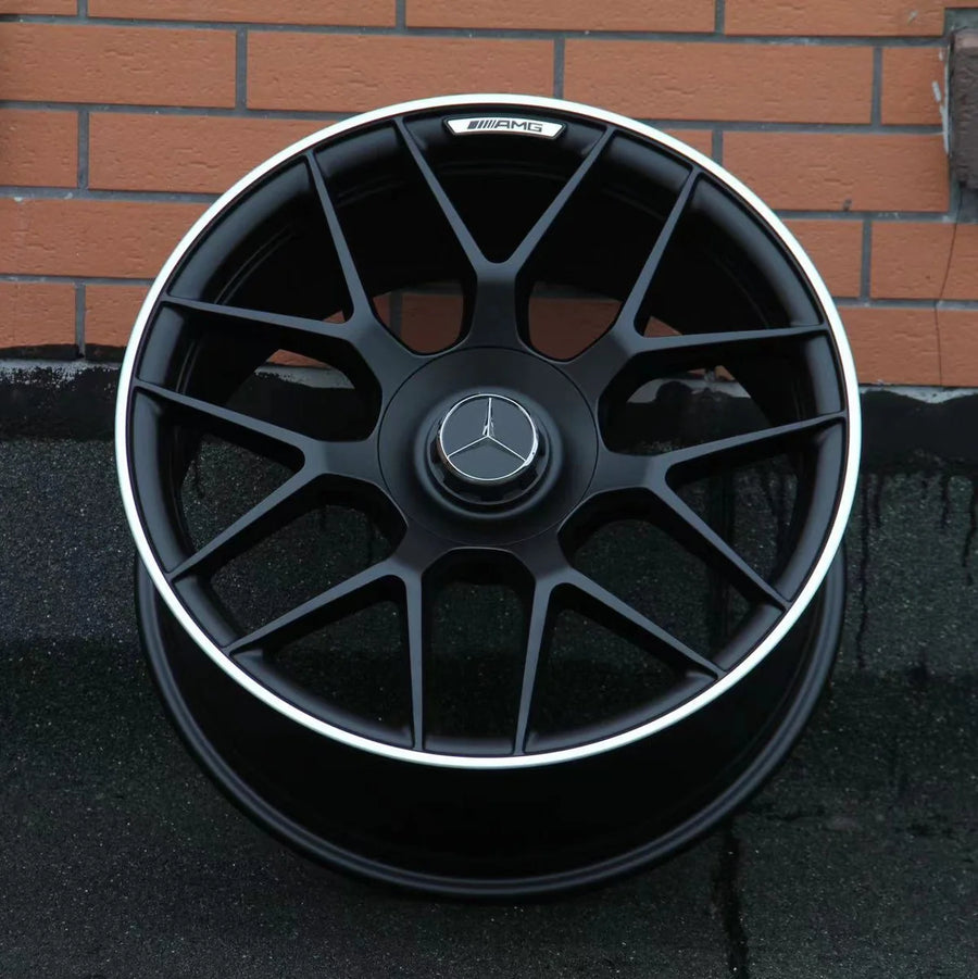 A Class - W176/W177: 19" Matt Black C63 Style AMG Style Alloy Wheels 14-18