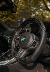 BMW G Series Carbon Fibre Steering Wheel with LED F1 Race Display